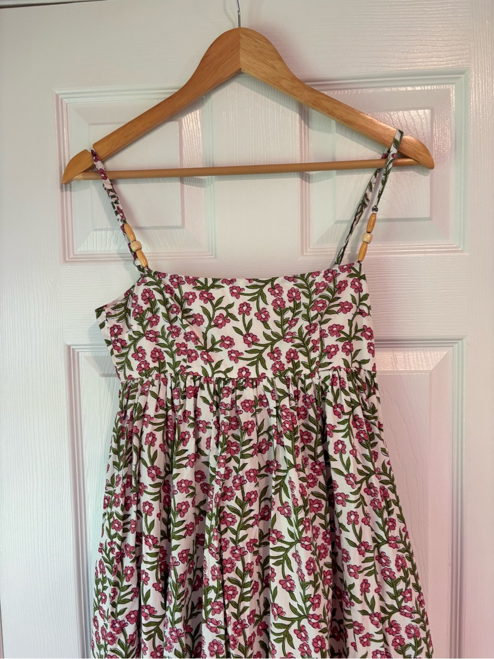 EDDY floral and fringe dress size XS, zipper needs repair - Picture 5 of 9